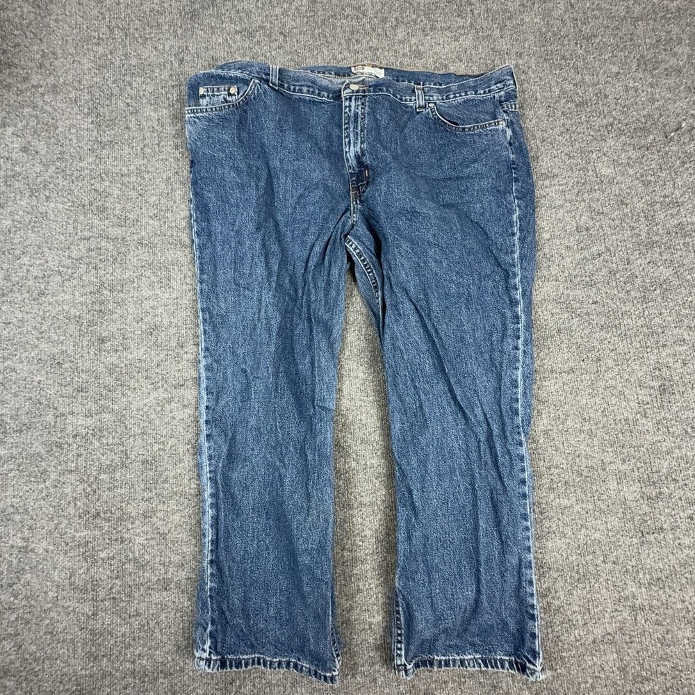 Faded Glory Jeans Womens 26P Medium Wash Classic Straight Denim 116950 Blue